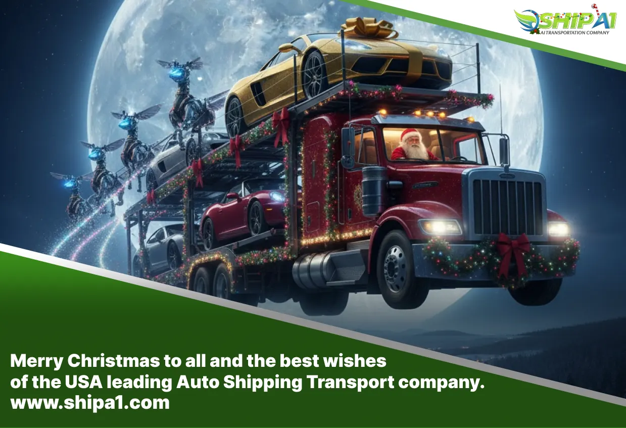 Merry Christmas to All and the Best Wishes of the USA Leading Auto Shipping Transport Company