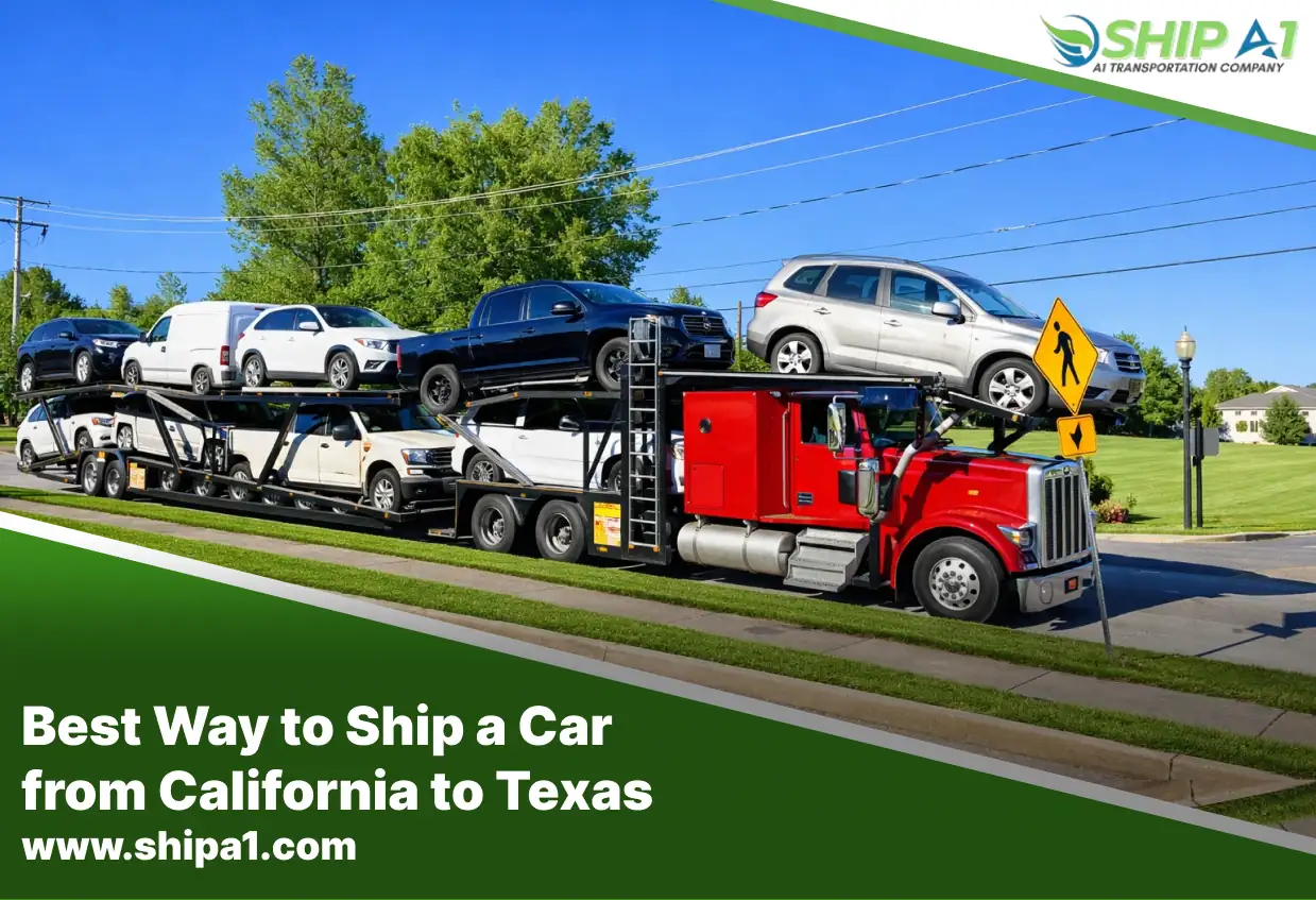 transport car from california to texas