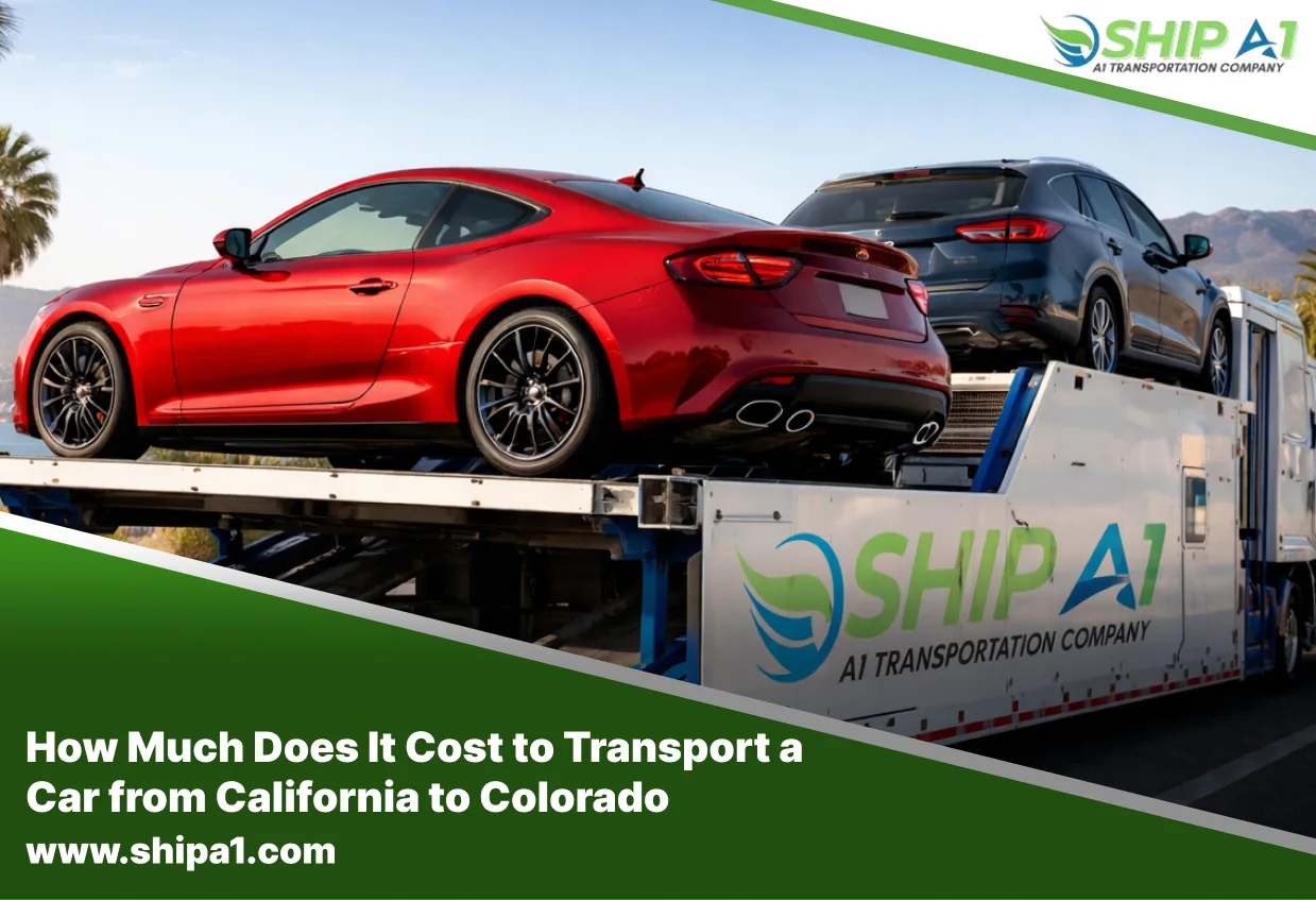 shipping a car from california to colorado