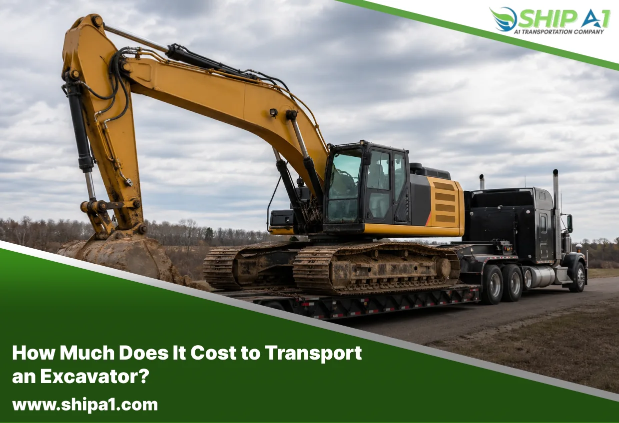 excavator transport services