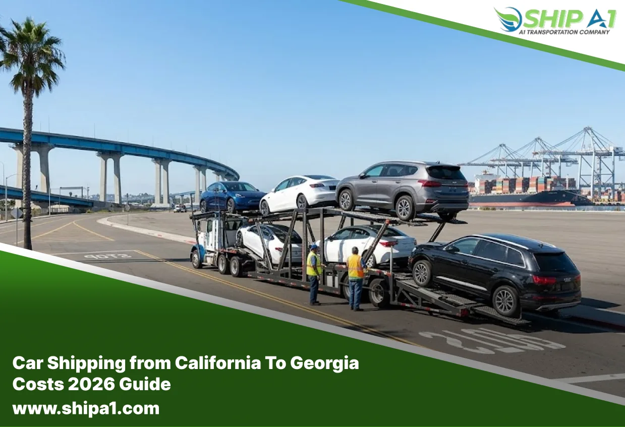transport car from california to georgia