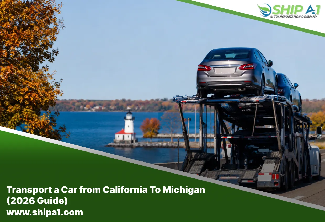 shipping a car from california to michigan