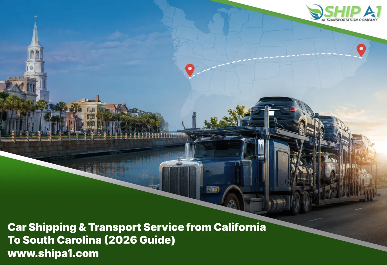 car transport from california to south carolina