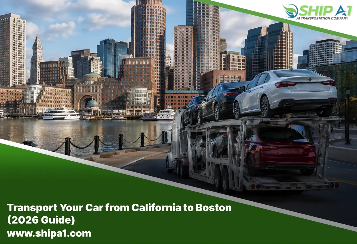 shipping car from california to boston