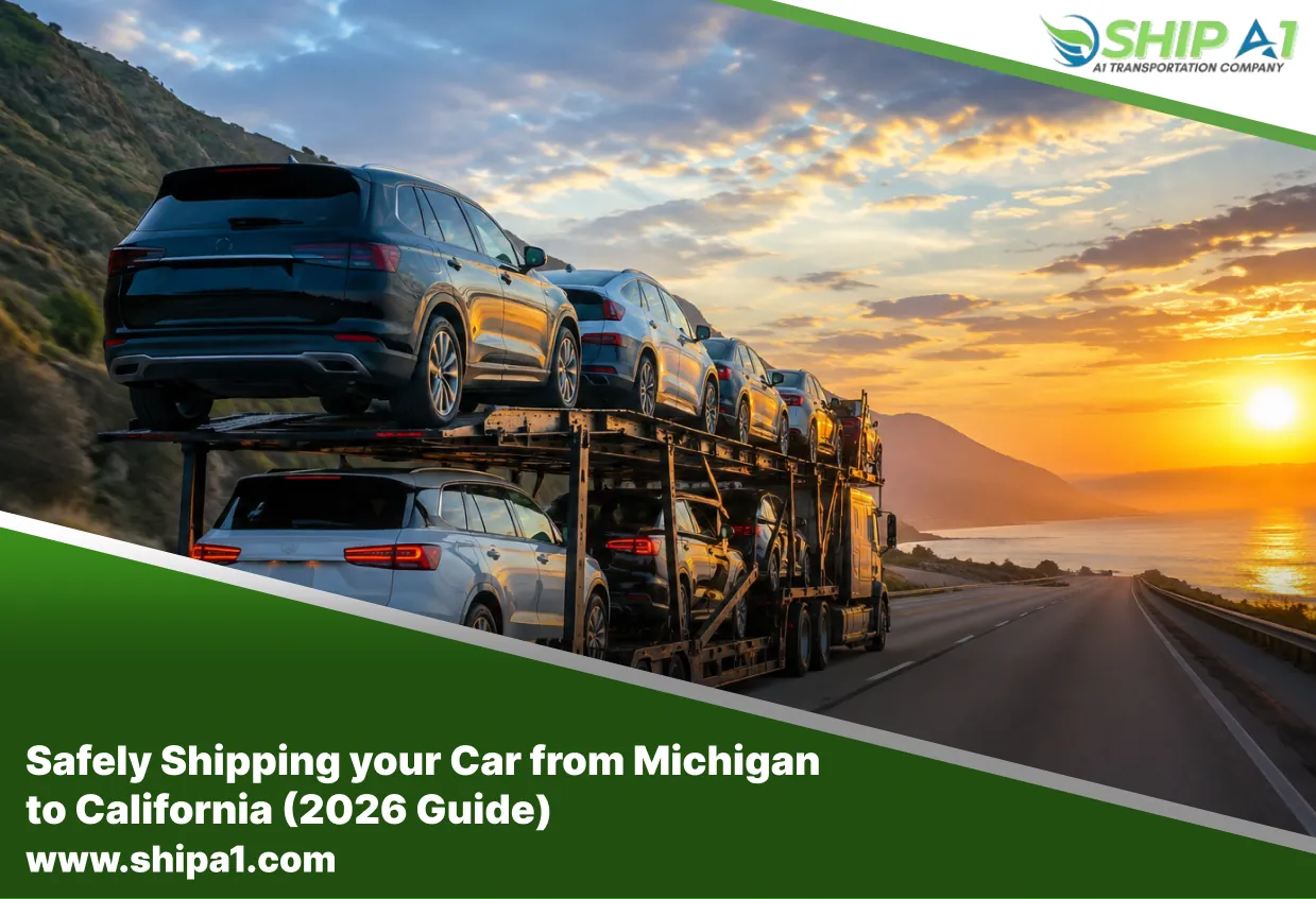 car transport michigan to california