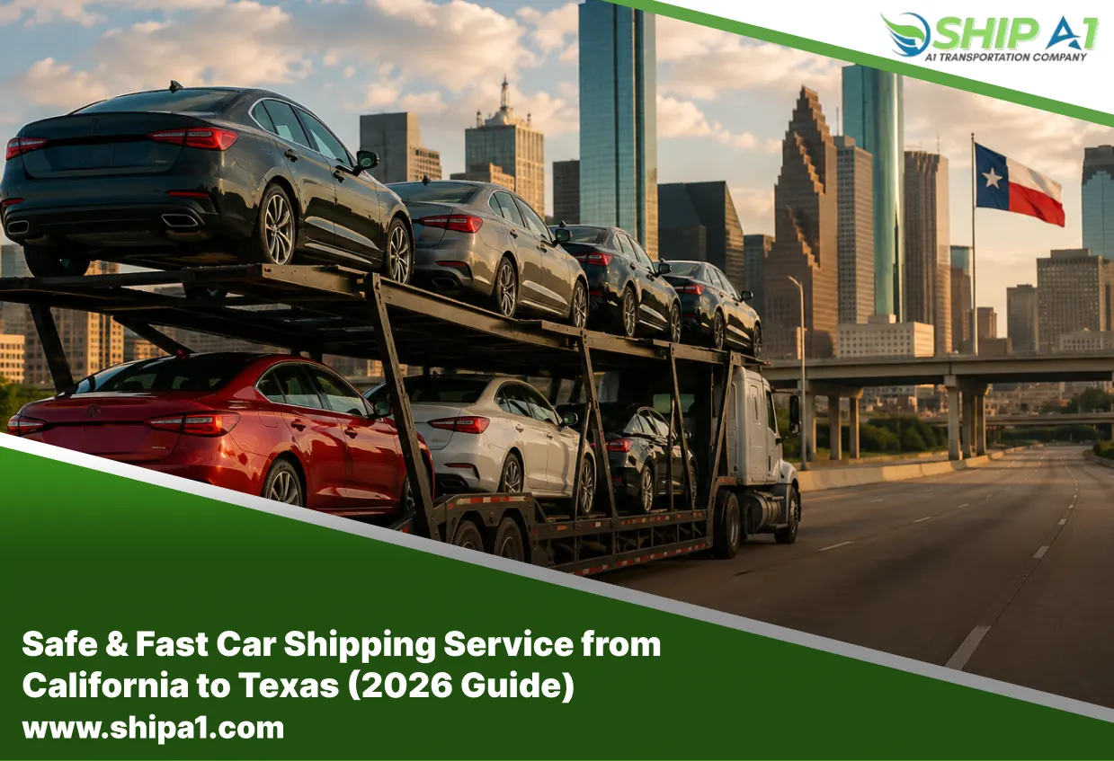 ship my car from california to texas