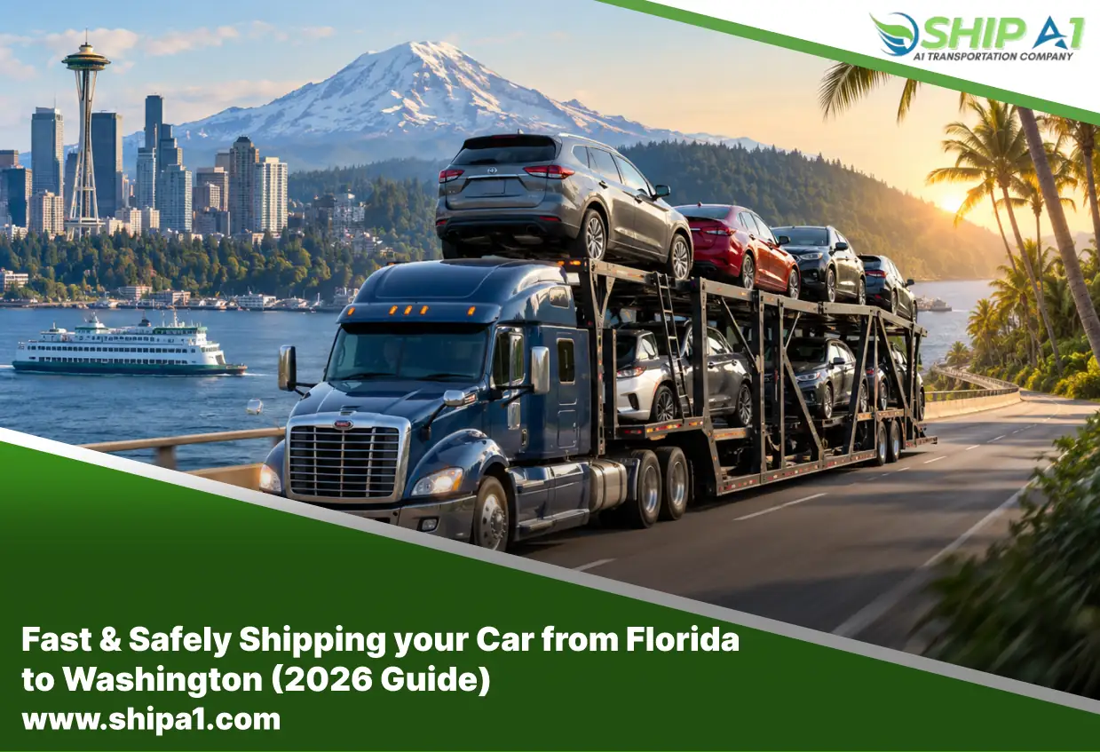 Fast & Safely Shipping your Car from Florida to Washington (2026 Guide)
