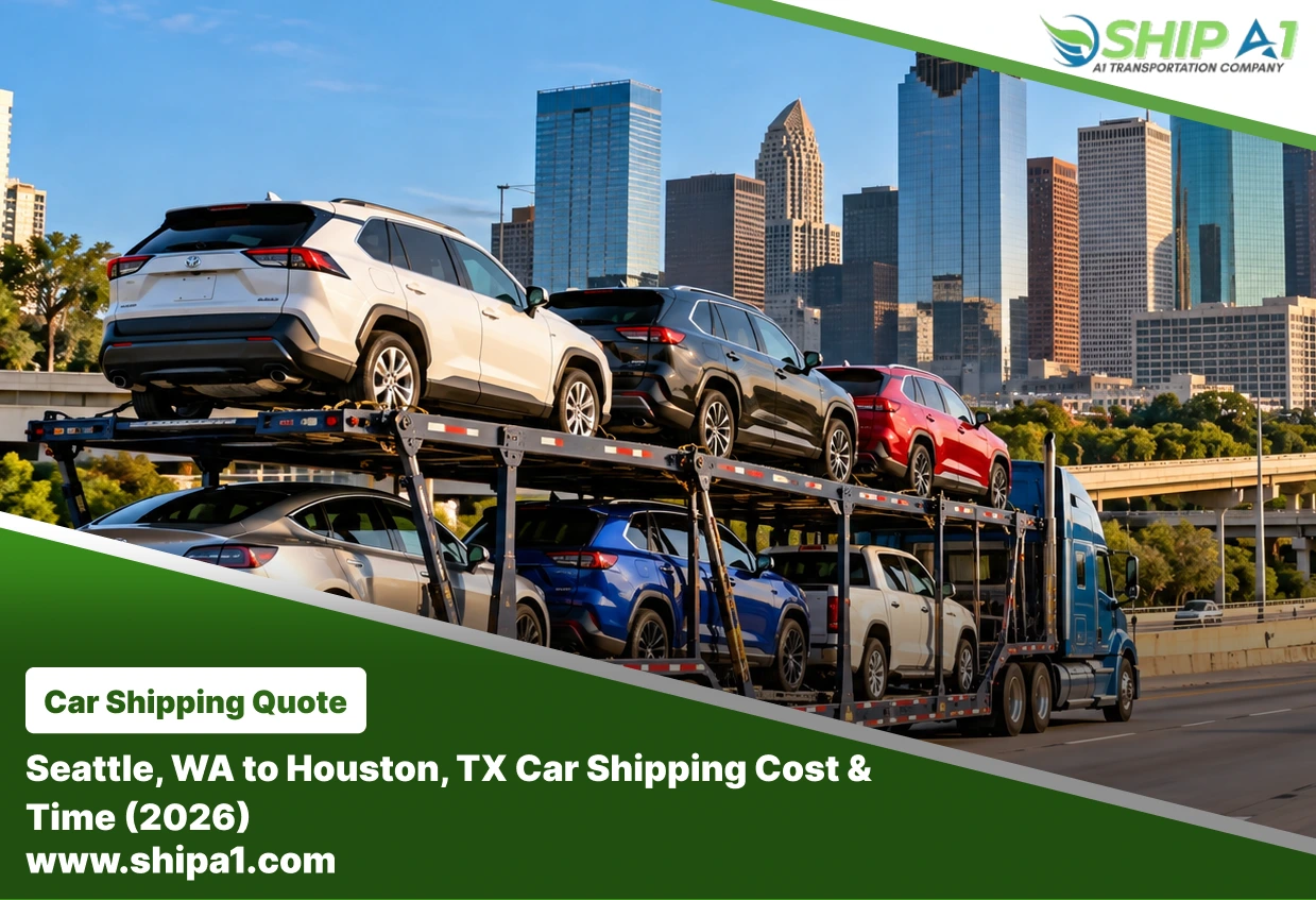 Seattle, WA to Houston, TX Car Shipping Cost, Delivery Time & Tips (2026 Guide)