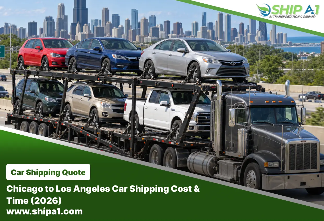 Chicago, IL to Los Angeles, CA Car Shipping Cost, Delivery Time & Tips (2026 Guide)