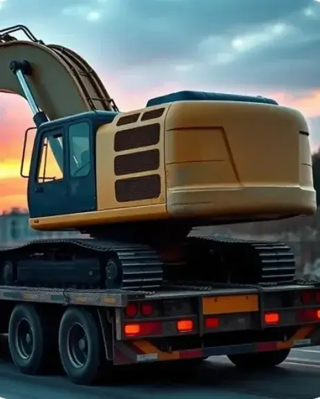 Excavator Shipping Service