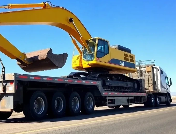 Drop Deck Excavator Trailers