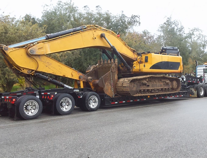 Lowboy Excavator Trailers