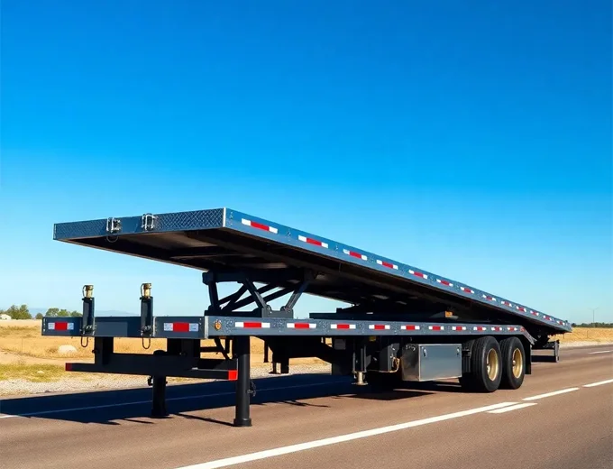 Farm Equipment Tilt Deck Trailers