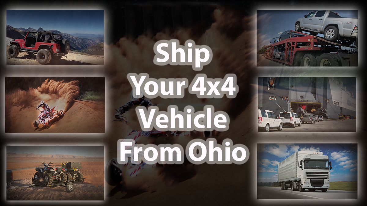 Ship Your 4x4 Vehicle From Ohio